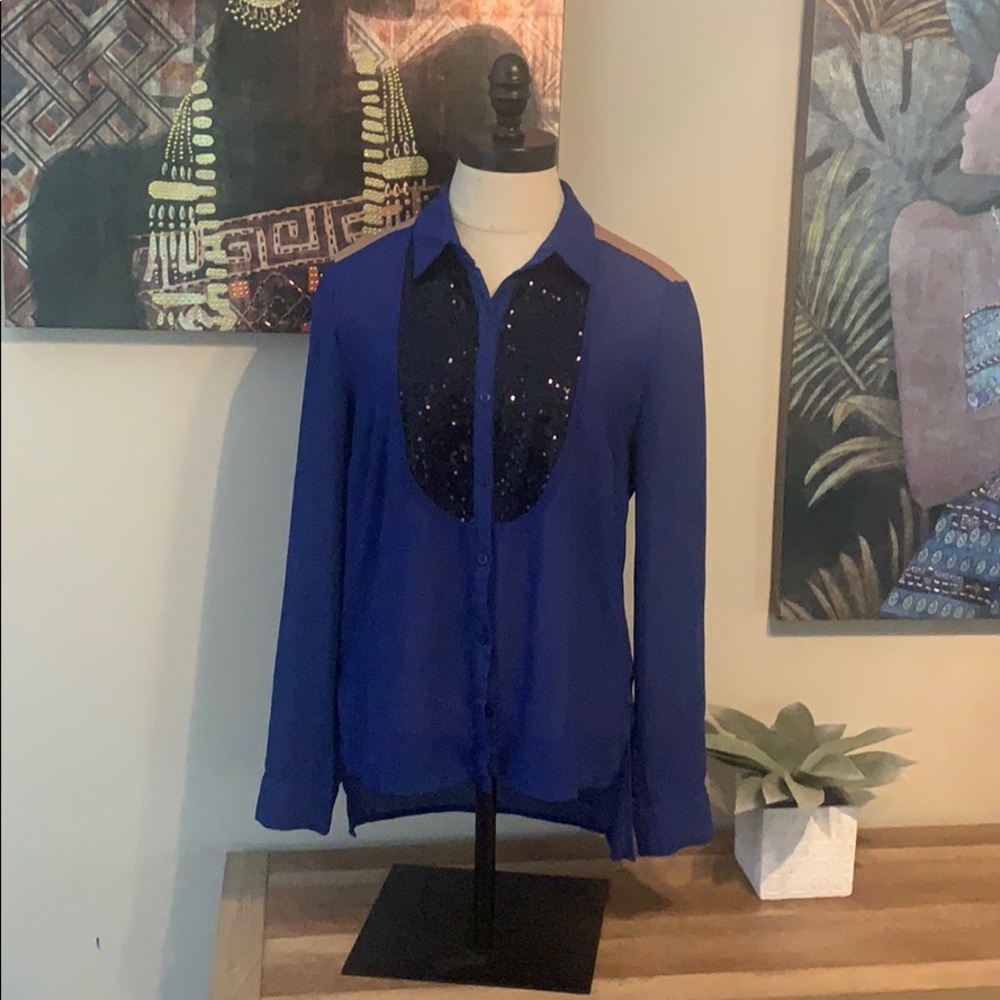 BLUE BLOUSE
